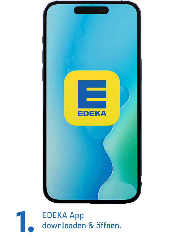 Animation Teilnahme über EDEKA App